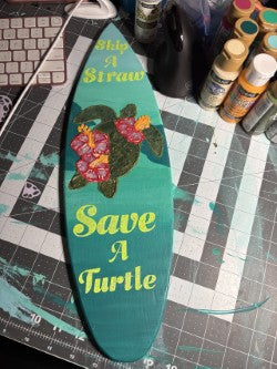 Save a Turtle Surf Board