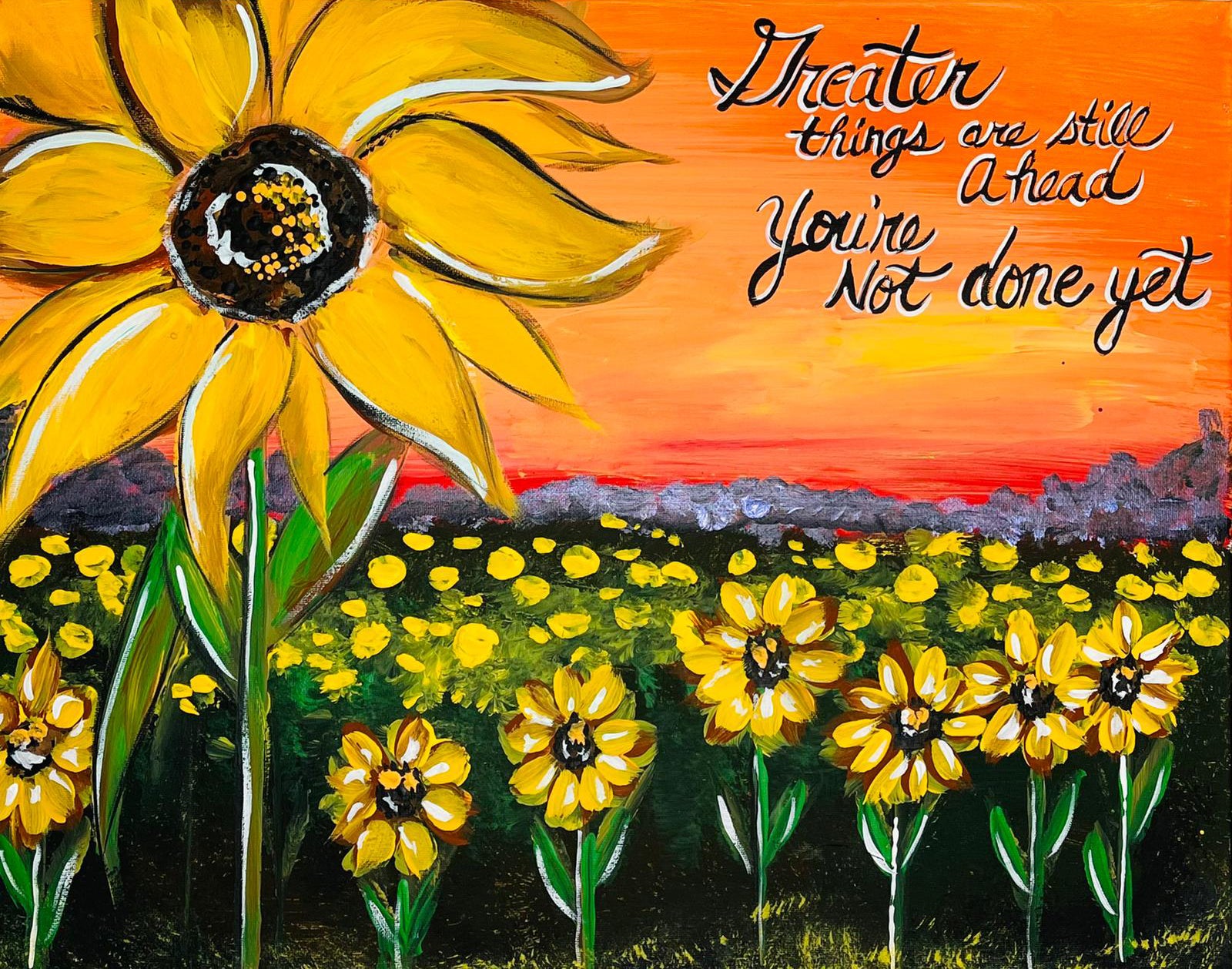Greater Things 9x12 Canvas
